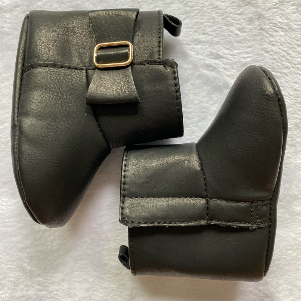 Childrens Place Baby Boots - Black